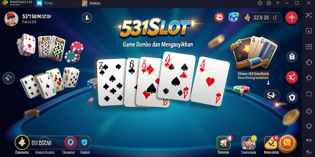 Screenshot gameplay 531SLOT yang menunjukkan aksi permainan Domino.