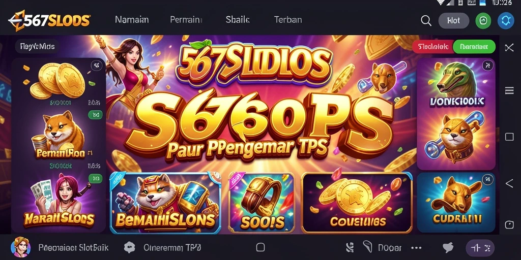 Tampilan gameplay menakjubkan di 567SLOTS dengan mesin slot beragam.