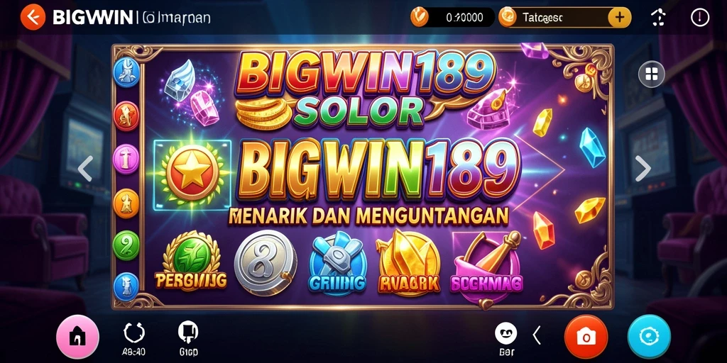 Gambaran permainan Slot yang menarik dari BIGWIN189.