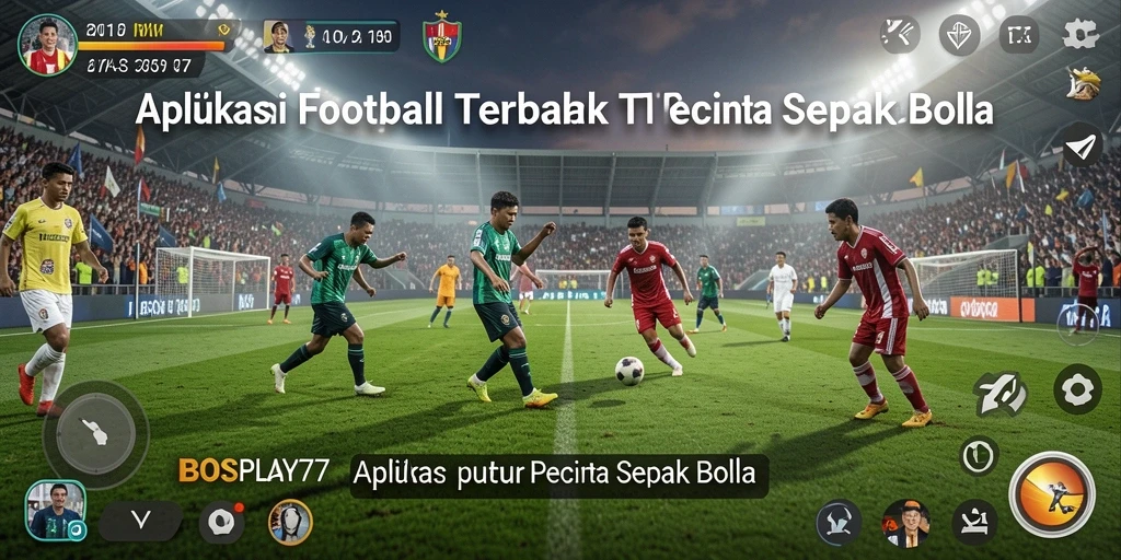 Tampilan gameplay <strong>BOSPLAY77</strong> dengan fitur live score dan statistik.