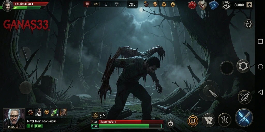 Gameplay menegangkan dengan suasana Horror yang mencekam.