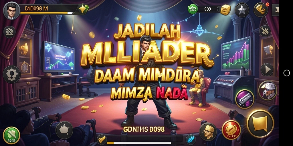 Tampilan gameplay yang menarik dalam ID098 dengan berbagai pilihan bisnis.