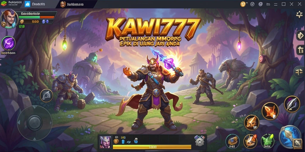 Tampilan gameplay KAWI777 yang memukau dengan aksi seru.